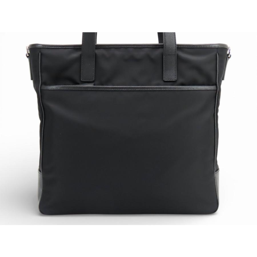 PRADA（プラダ） 美品 ナイロン サフィアーノ トライアングル トート 