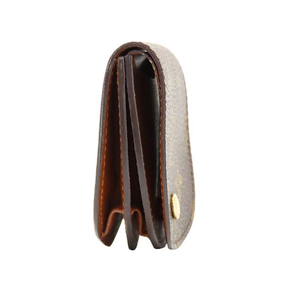 未使用 ルイヴィトン LOUIS VUITTON モノグラム ポルトモネ グセ 馬蹄型 ケース 小銭入れ 財布 ダークブラウン PVC レザー M61970 LOUIS VUITTON（ルイ・ヴィトン） 未使用 モノグラム ポルトモネ グセ