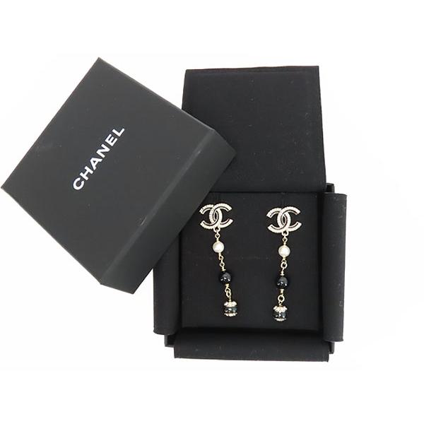 CHANEL（シャネル） 新古品 ココマーク ラインストーン パール カラー