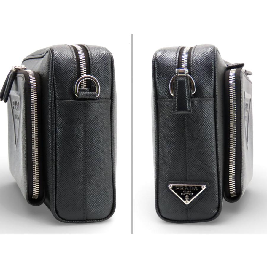 PRADA（プラダ） ほぼ新品 サフィアーノ キュイール トライアングル