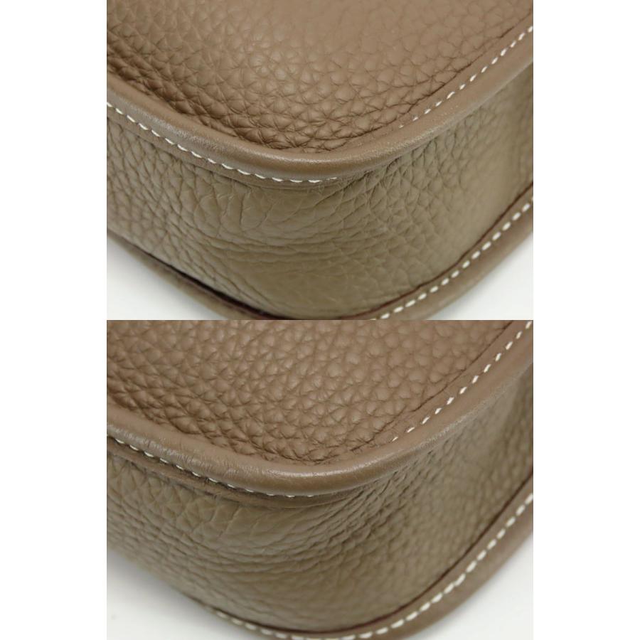 超美品 エルメス HERMES エブリン TPM アマゾン ショルダーバッグ メッセンジャーバッグ ポシェット ショルダーポーチ エトゥープ U刻_5