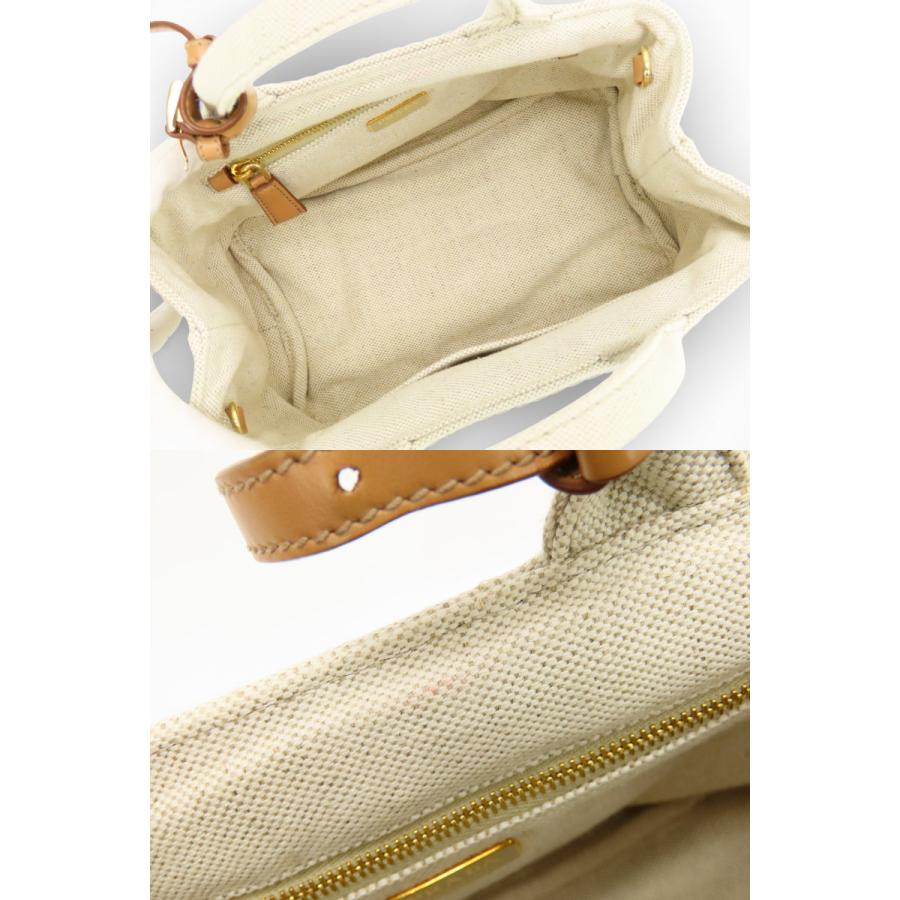 PRADA（プラダ） 超美品 カナパ ミニ ジャルディニエール 2WAY ミニ