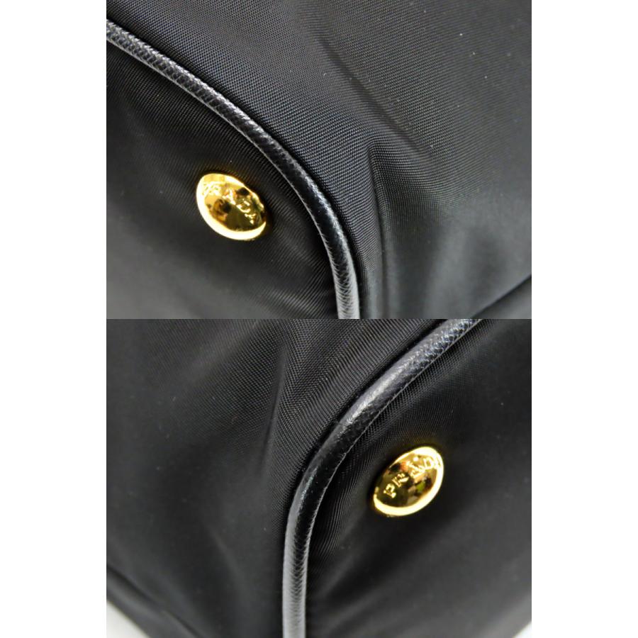 PRADA（プラダ） 新品同様 ナイロン テスート サフィアーノ ショルダー