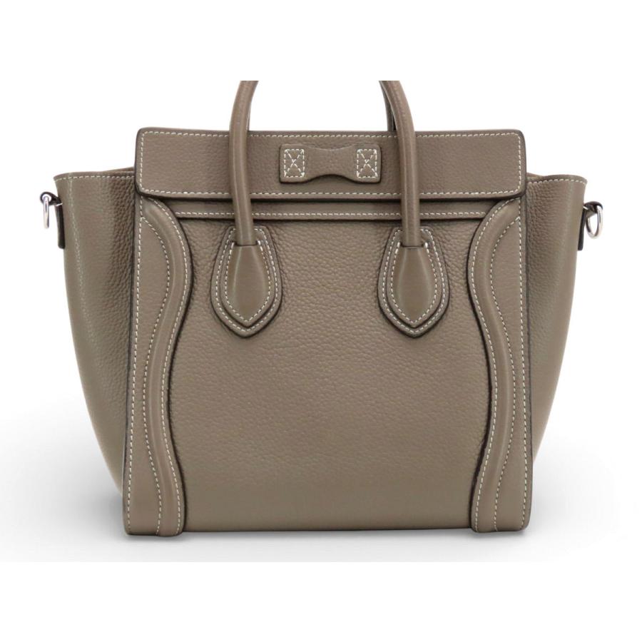 CELINE（セリーヌ） 美品 ラゲージ ナノ ショッパー 2WAY ハンドバッグ