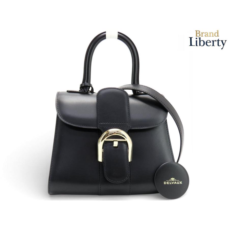 DELVAUX（デルヴォー） 美品 DELVAU ブリヨン 2WAY ミニ ハンドバッグ