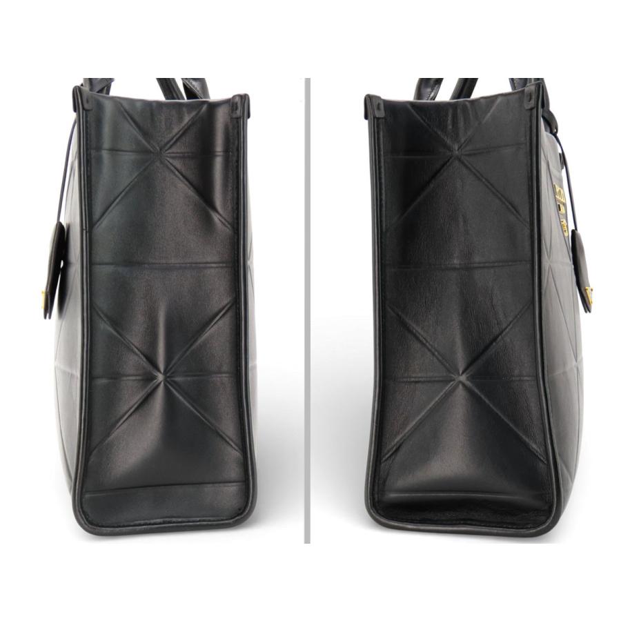 PRADA（プラダ） 美品 シンボル レザー ミディアム トートバッグ