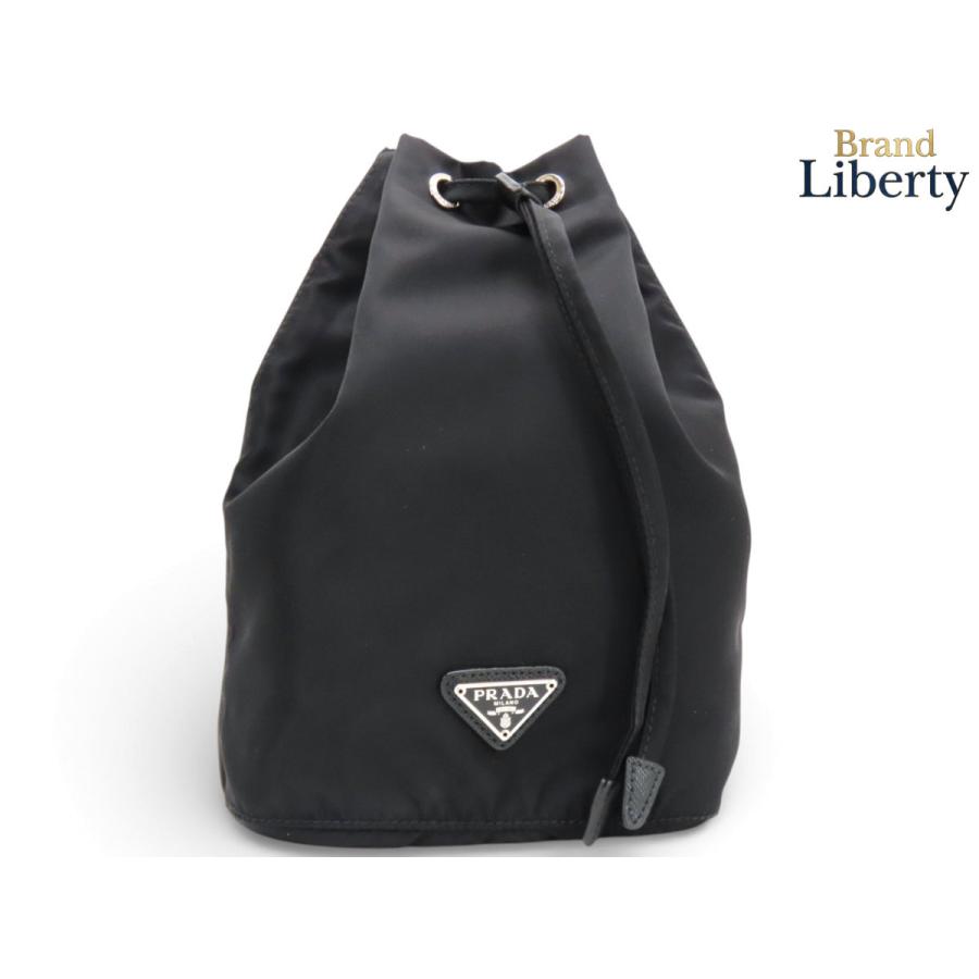 PRADA（プラダ） ほぼ新品 PRADA TESSUTO ナイロン 巾着 ドロー