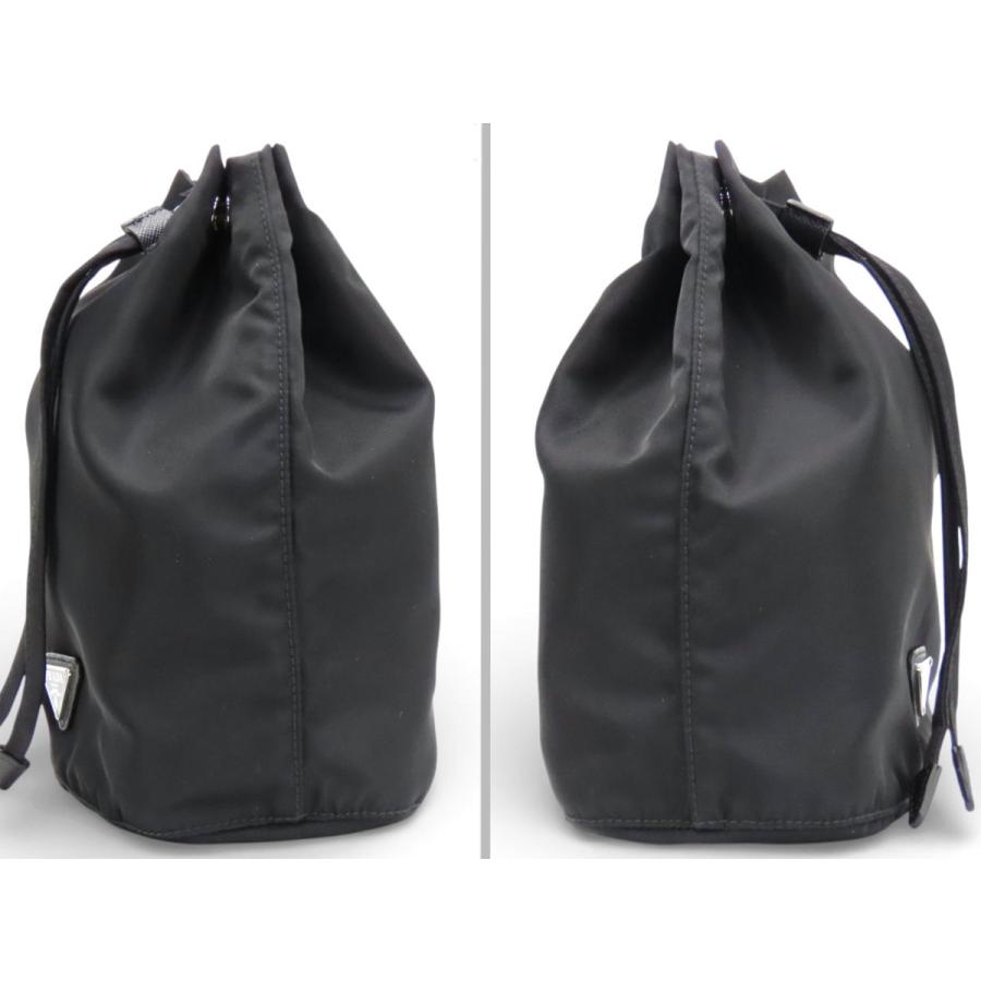PRADA（プラダ） ほぼ新品 PRADA TESSUTO ナイロン 巾着 ドロー
