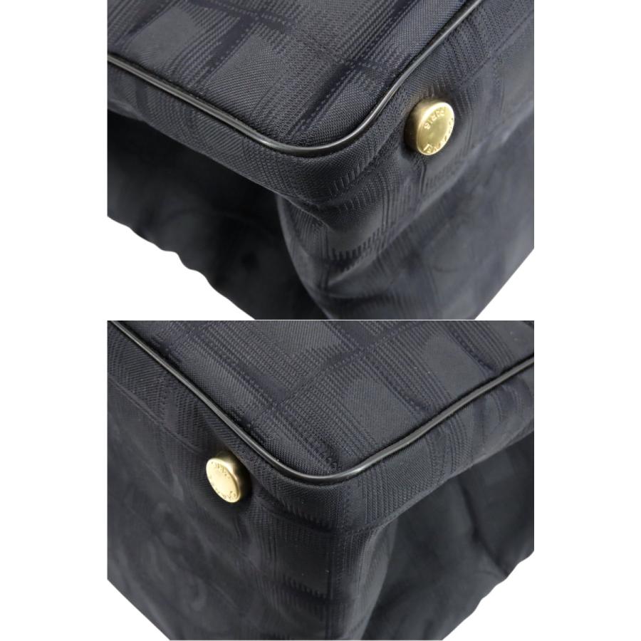新品同様 シャネル CHANEL ニュートラベルライン トートMM トートバッグ ショルダーバッグ ブラック ナイロン A15991の画像