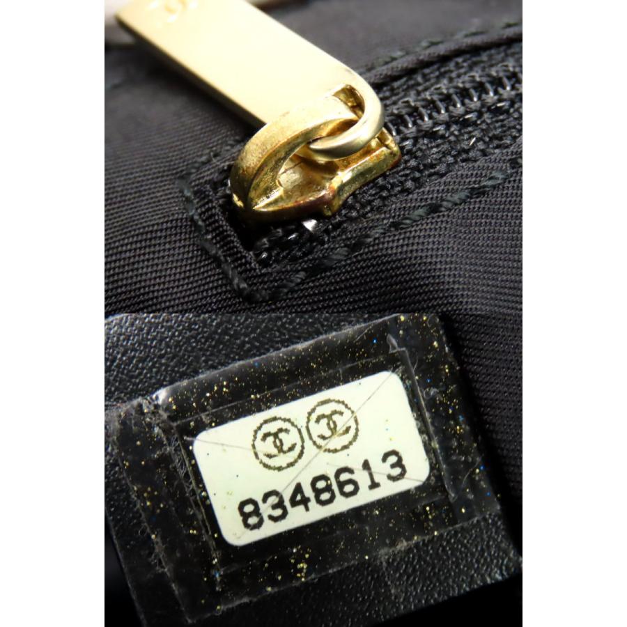 新品同様 シャネル CHANEL ニュートラベルライン トートMM トートバッグ ショルダーバッグ ブラック ナイロン A15991の画像