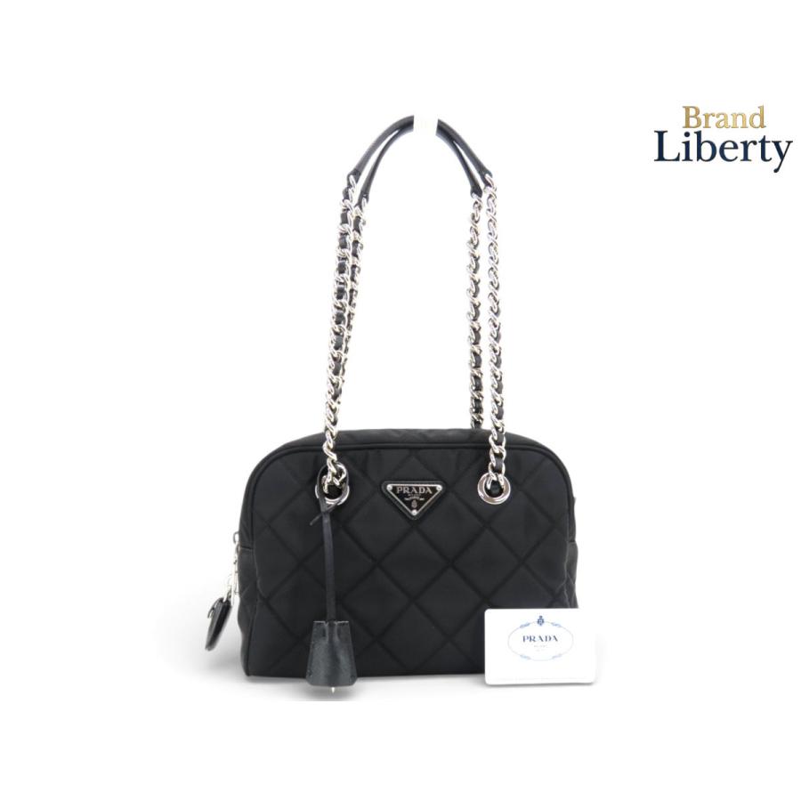 PRADA（プラダ） 新品同様 テスート インプントゥ キルティング