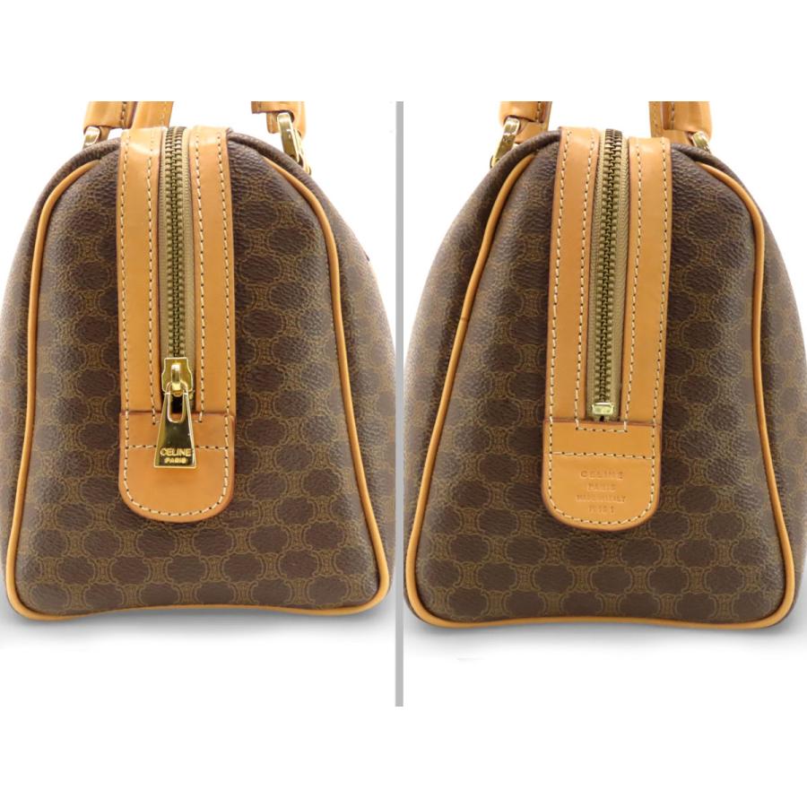 CELINE（セリーヌ） 美品 ヴィンテージ マカダム 2WAY ミニボストン