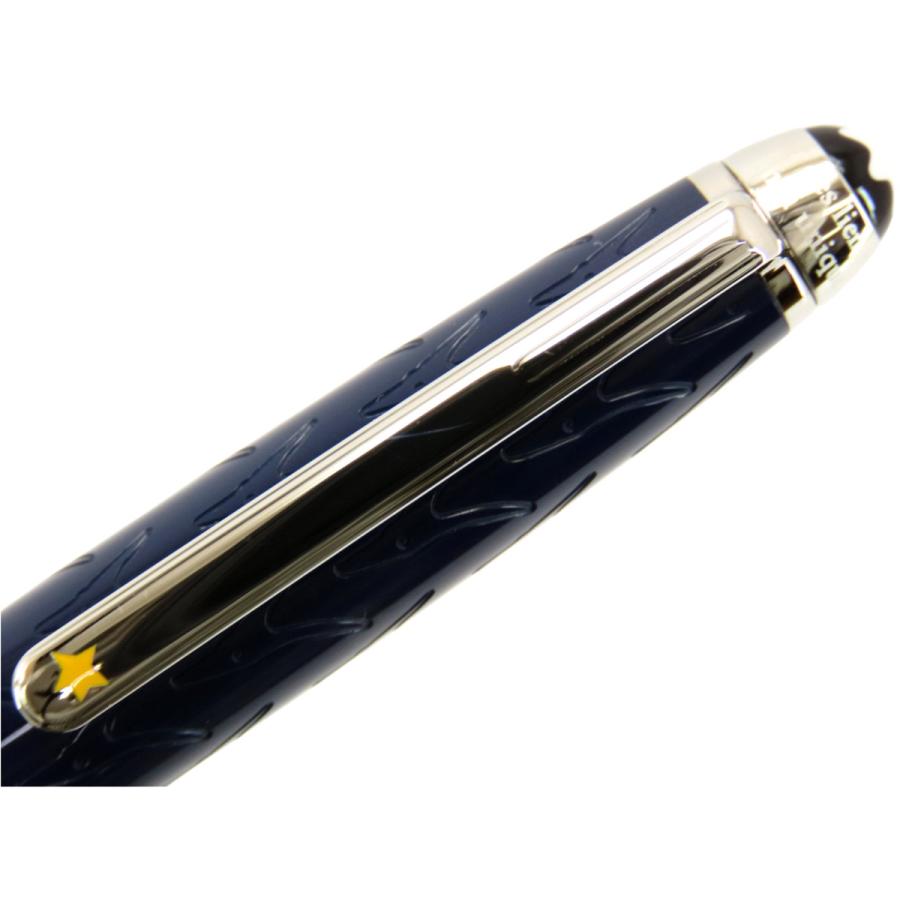 限定美品 モンブラン MONT BLANC マイスターシュテュック Le Petit Prince リトルプリンス 星の王子さま クラシック ツイスト式 ボールペン ダークブルー シルバー イエロー 118058 詳細ページ | 万年筆 ボールペンなど高級筆記具の販売・買取