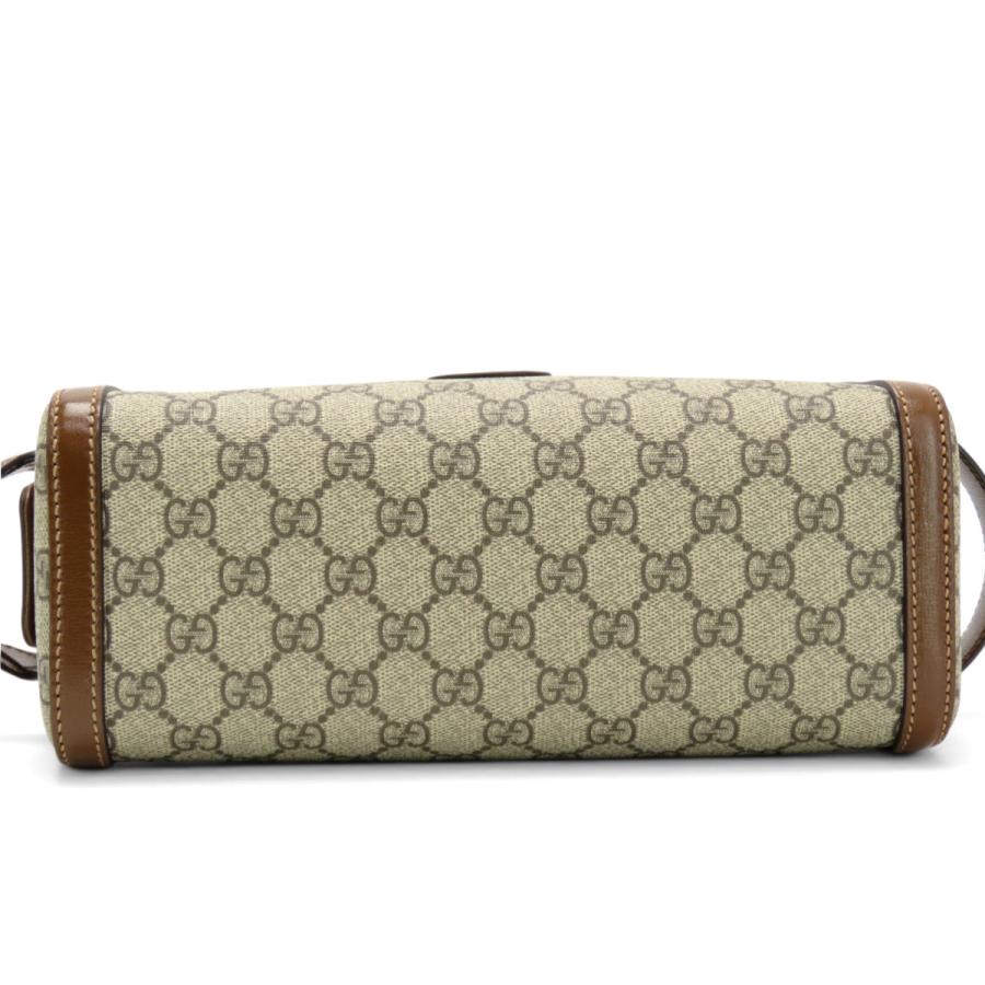 【極美品】GUCCIクラッチバッグ ggスプリーム インターロッキング ベージュ GUCCI（グッチ） 未使用 GUCCI GGスプリーム インターロッキングG