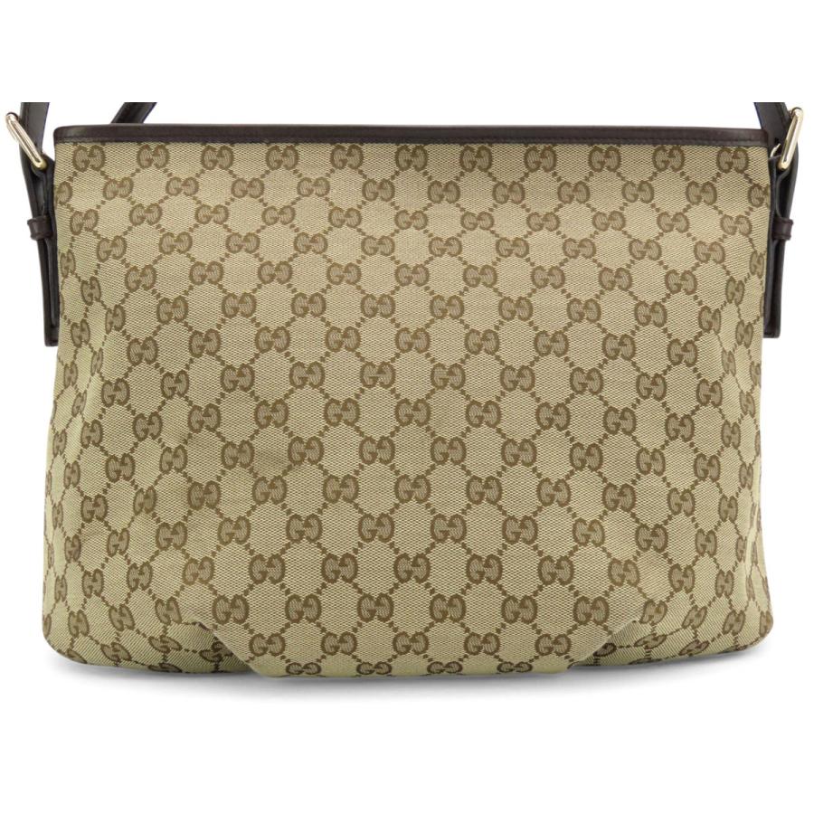 GUCCI（グッチ） 超美品 GUCCI GGキャンバス 斜め掛けショルダーバッグ