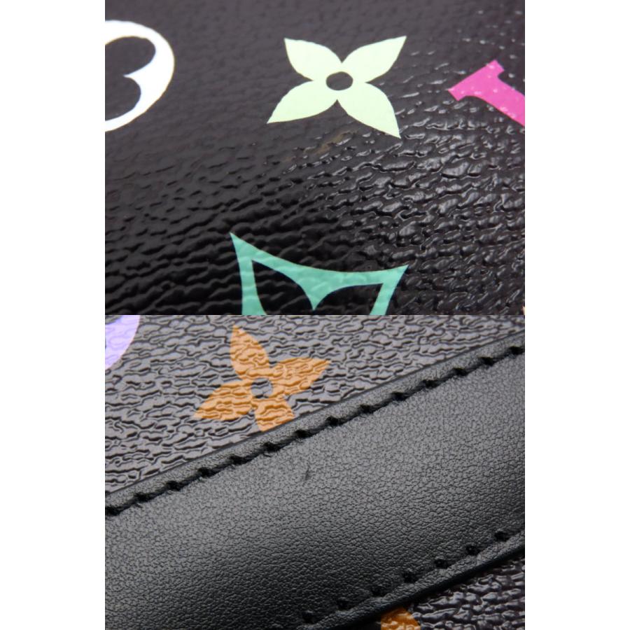ほぼ新品 ルイヴィトン LOUIS VUITTON モノグラム マルチカラー キーポル バンドリエール 50 2WAY ボストンバッグ ハンドバッグ ブラック レザー M13745の画像