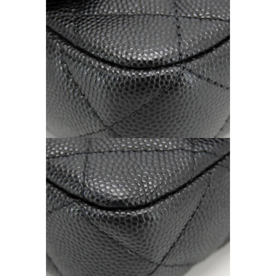 CHANEL（シャネル） 超美品 マトラッセ キャビアスキン タイムレス