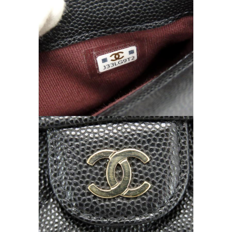 CHANEL（シャネル） 超美品 マトラッセ キャビアスキン タイムレス