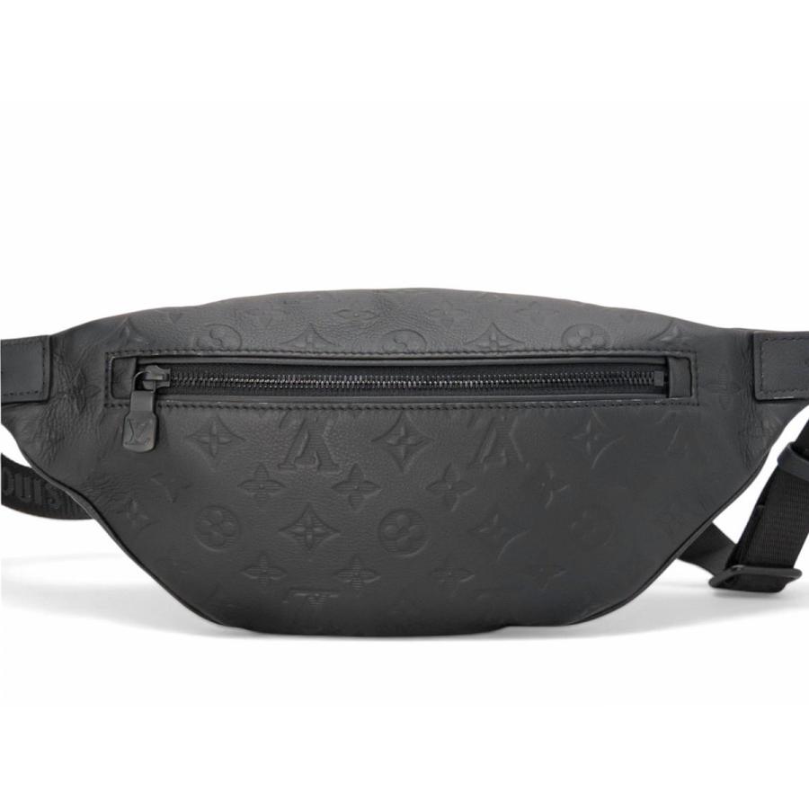 極美品 ルイヴィトン モノグラム シャドウ ディスカバリー バムバッグ レザー LOUIS VUITTON（ルイ・ヴィトン） 新古品 モノグラム シャドウ