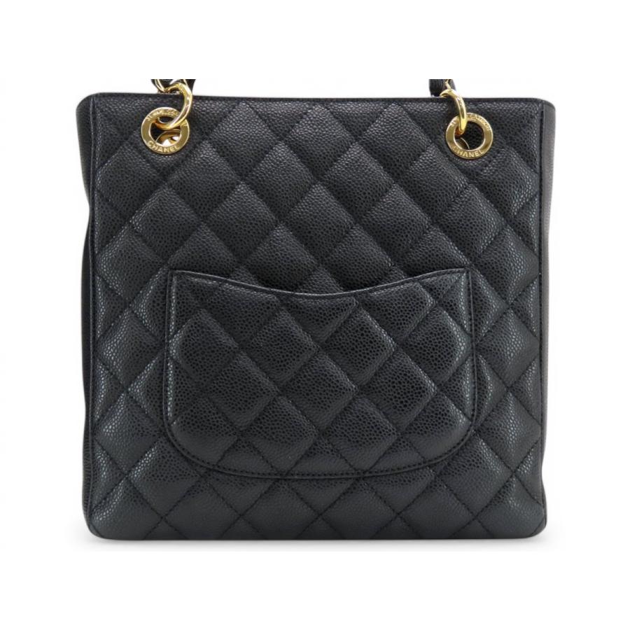 CHANEL（シャネル） 超美品 マトラッセ デカココマーク キャビアスキン