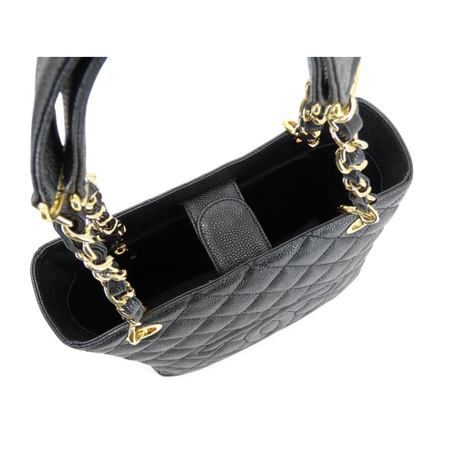 CHANEL（シャネル） 超美品 マトラッセ デカココマーク キャビアスキン