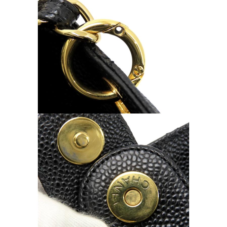 美品 正規品 シャネル マトラッセ CCココマーク ゴールド金具 ケース CHANEL（シャネル） 超美品 マトラッセ デカココマーク キャビアスキン