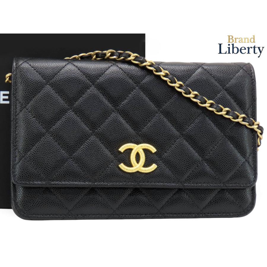 CHANEL（シャネル） レア未使用 マトラッセ ココマーク キャビアスキン