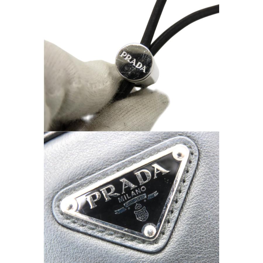 PRADA（プラダ） 美品 レザー スマートフォンケース フォンポーチ 斜め