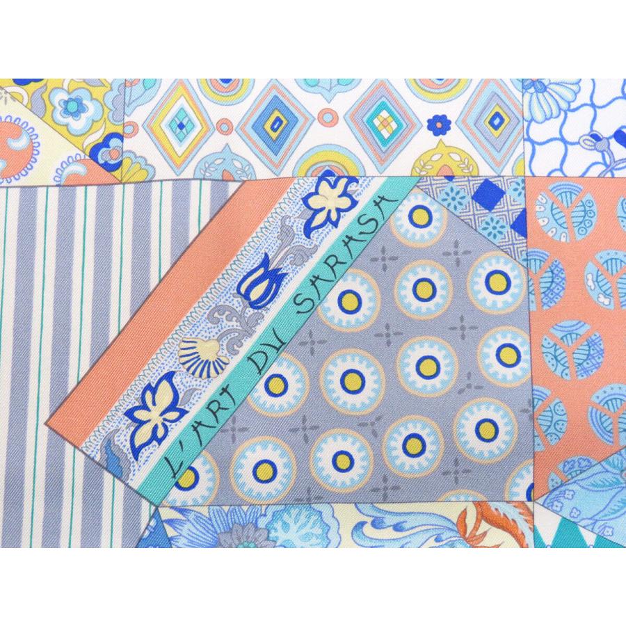 HERMES（エルメス） 新古品 カレ90 L Art du Sarasa 更紗のアート 大判