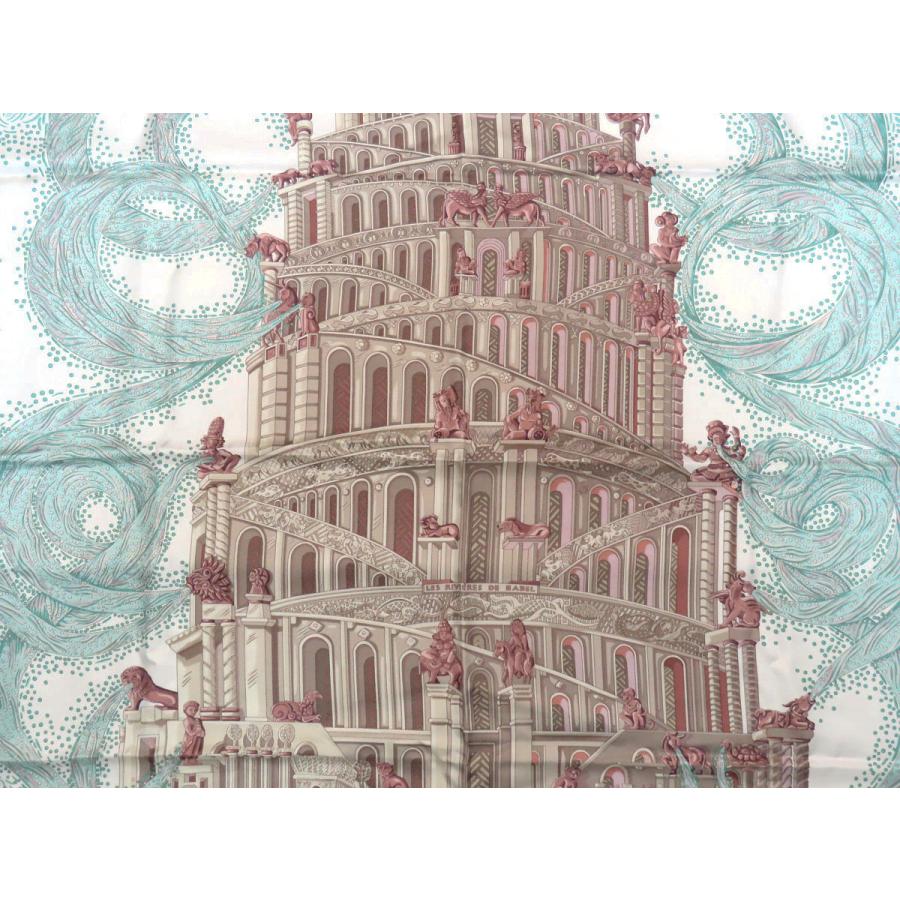 HERMES（エルメス） レア未使用 カレ90 LES RIVIERES DE BABEL バベル