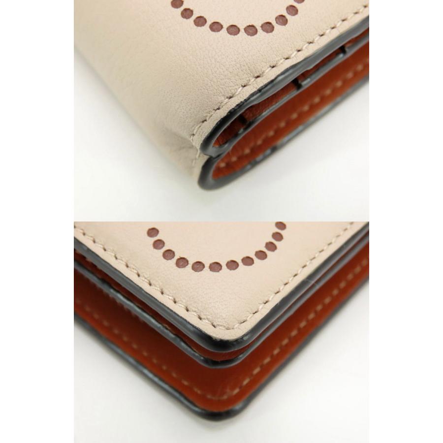 LOEWE（ロエベ） 新品同様 アナグラム コンパクト ジップ ウォレット