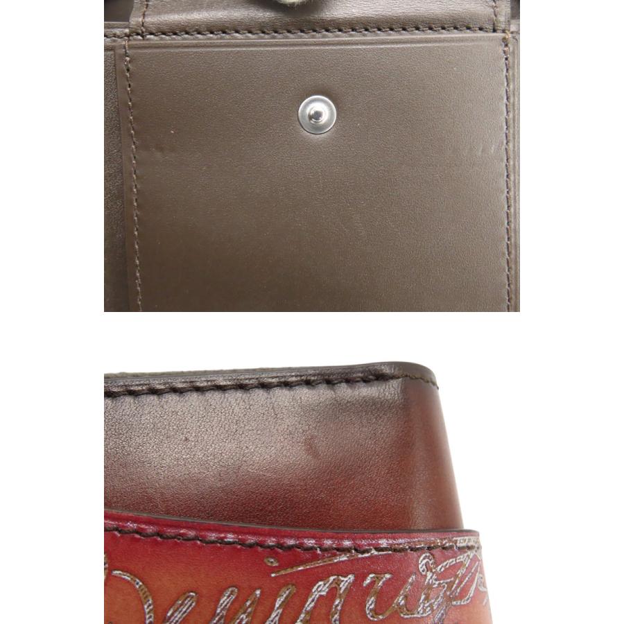 Berluti（ベルルッティ） 美品 カリグラフィ イタウバ スクエア