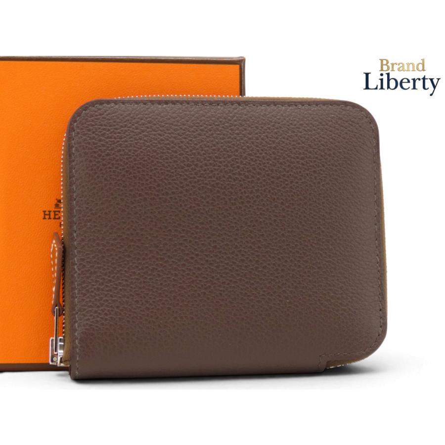 HERMES（エルメス） 新古品 アザップ コンパクト シルクイン ラウンド 