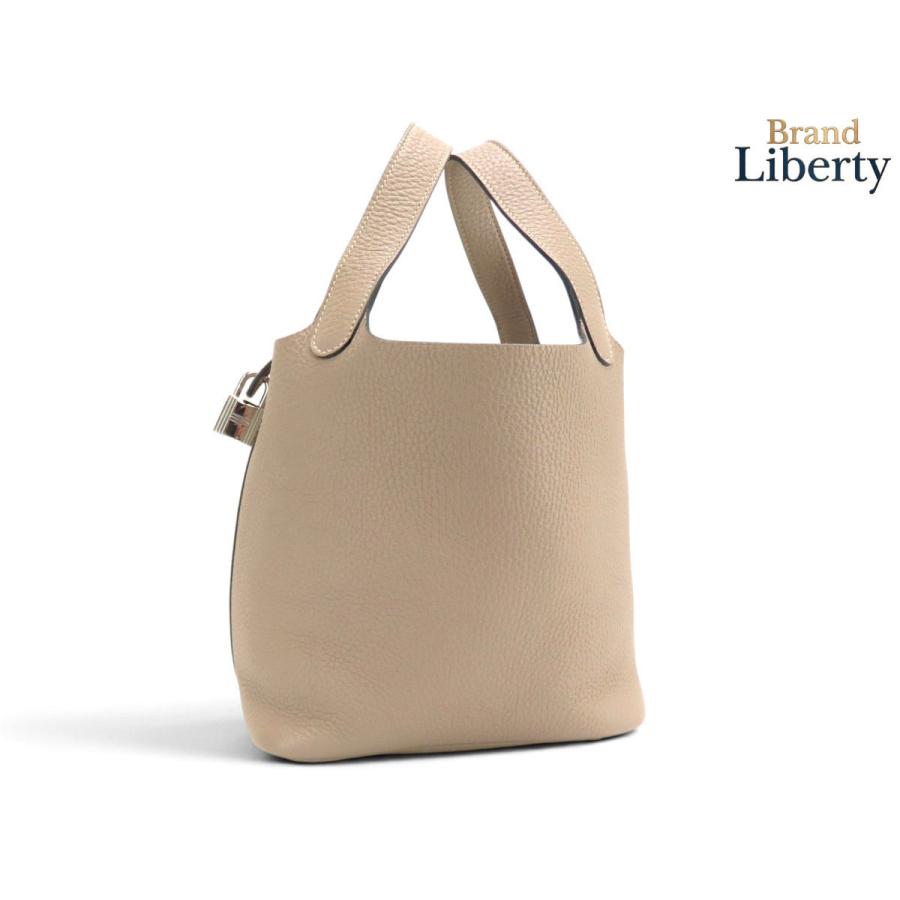 HERMES（エルメス） ほぼ新品 ピコタンロック 18 PM ハンドバッグ 
