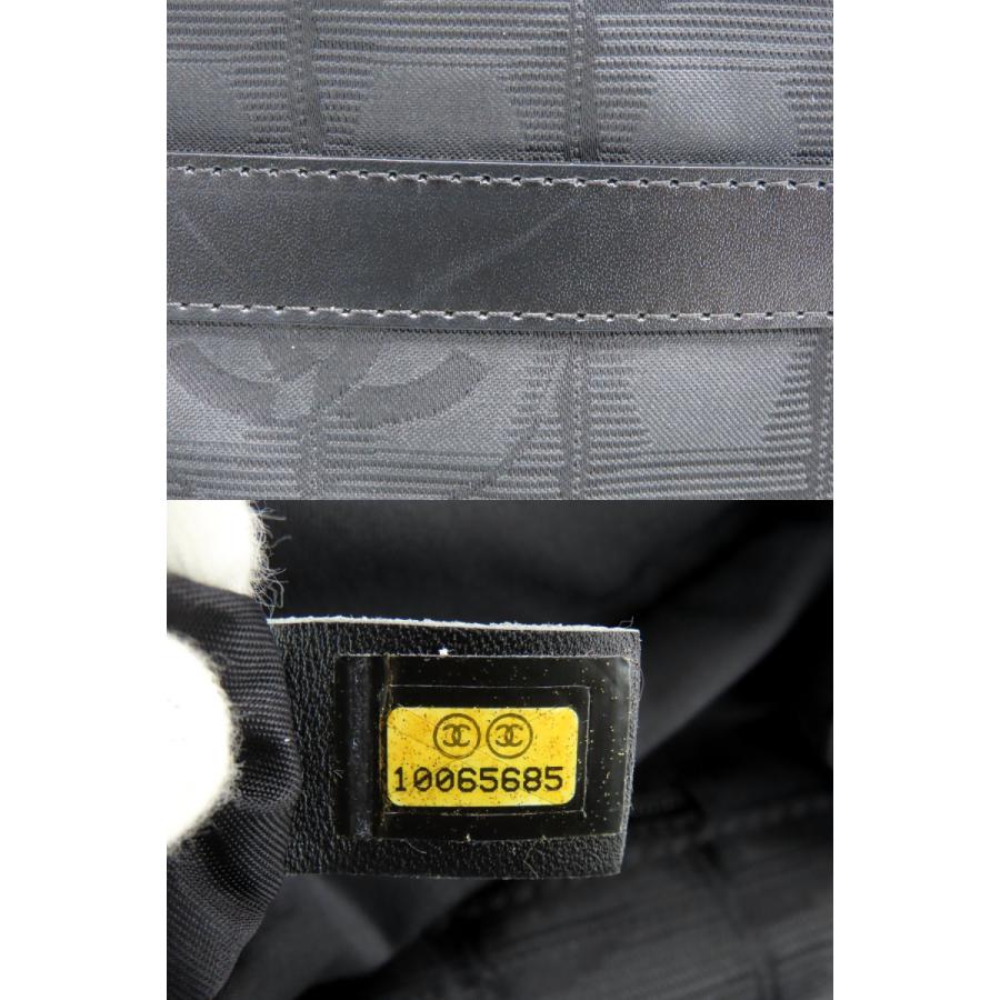 ほぼ新品 シャネル CHANEL ニュートラベルライン 斜め掛けショルダーバッグ メッセンジャーバッグ ブラック ナイロン A29348の画像