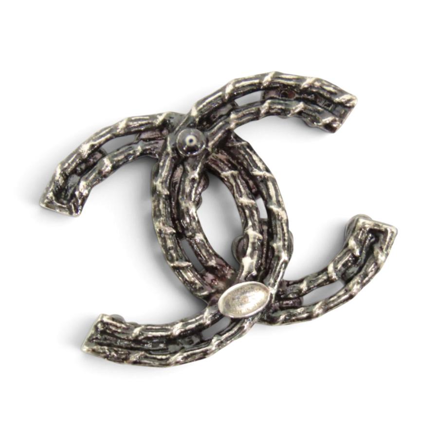 CHANEL（シャネル） 美品 ココマーク カメリア ラインストーン ピアス