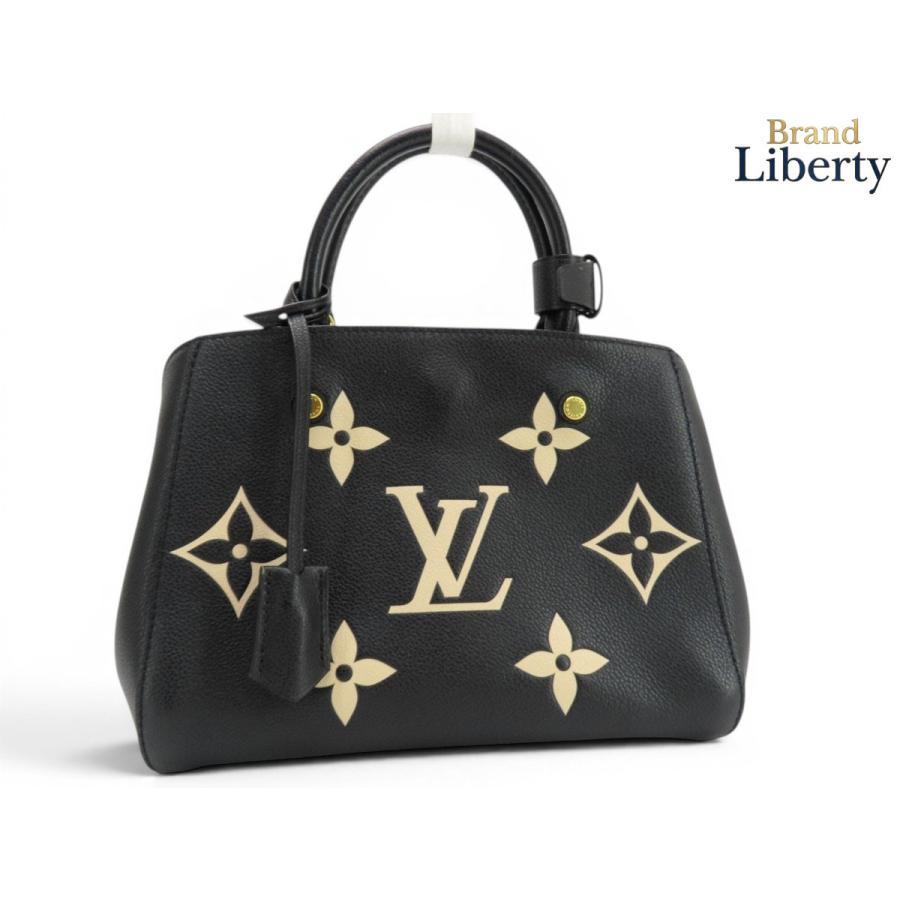Louis Vuitton モノグラム ショルダーバッグ　モンテーニュBB LOUIS VUITTON（ルイ・ヴィトン） 美品 バイカラー モノグラム アン