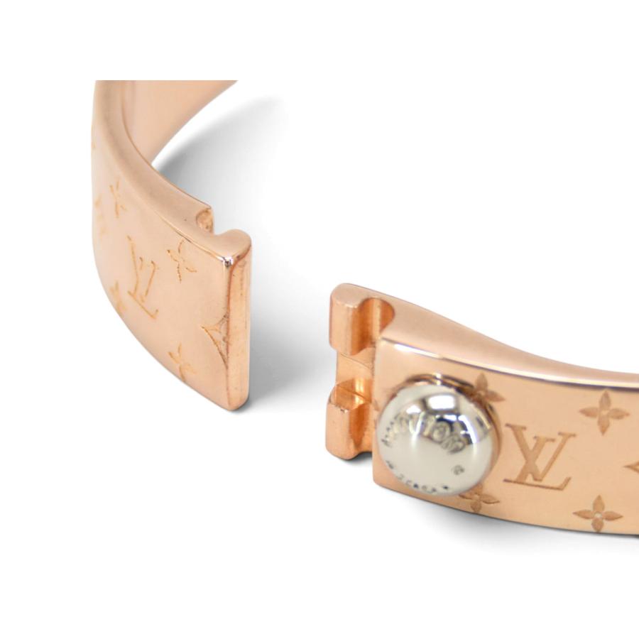 LOUIS VUITTON（ルイ・ヴィトン） 新品同様 カフ ナノグラム バングル