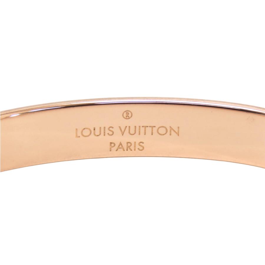 LOUIS VUITTON（ルイ・ヴィトン） 新品同様 カフ ナノグラム バングル