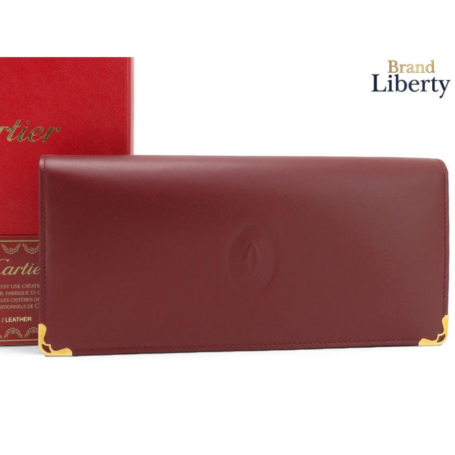 Cartier（カルティエ） 未使用 マストドゥカルティエ 二つ折り長財布