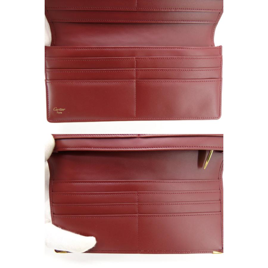 Cartier（カルティエ） 未使用 マストドゥカルティエ 二つ折り長財布