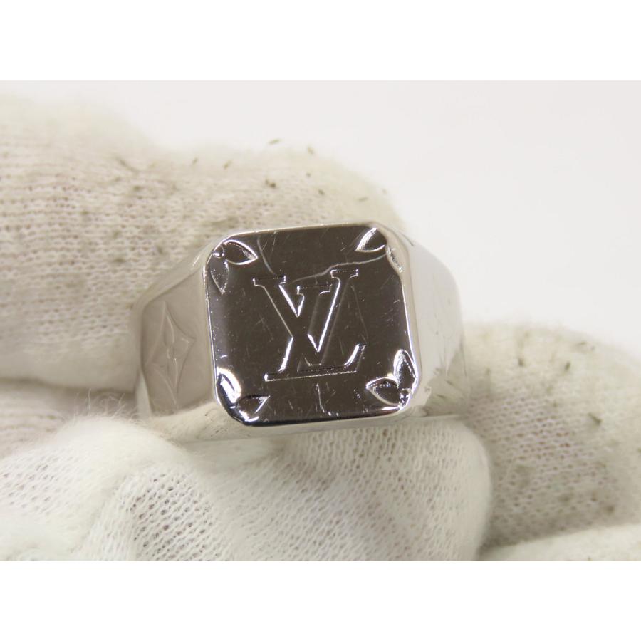 LOUIS VUITTON（ルイ・ヴィトン） 美品 シグネットリング モノグラム M