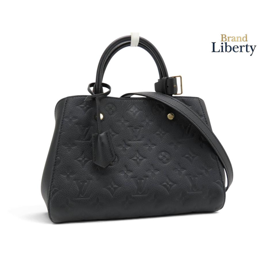 ルイヴィトン モノグラム アンプラント モンテーニュBB 2way ハンドバッグ LOUIS VUITTON（ルイ・ヴィトン） ほぼ新品 モノグラムアンプラント