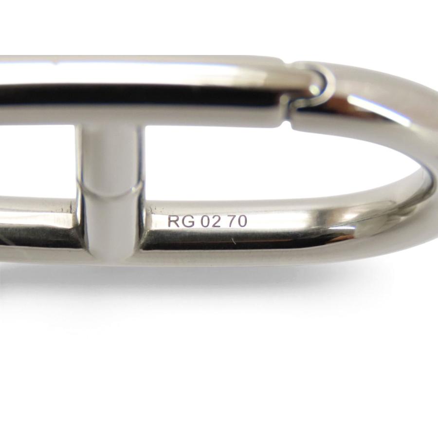 Hermès エルメス　シェーヌダンクル キーホルダー　キーリング　シルバー HERMES（エルメス） 新品同様 シェーヌダンクル キーリング