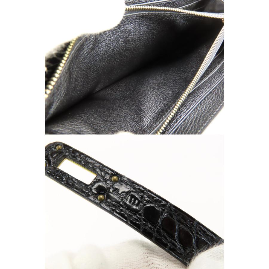 HERMES（エルメス） レア美品 ケリーウォレット ロング アリゲーター