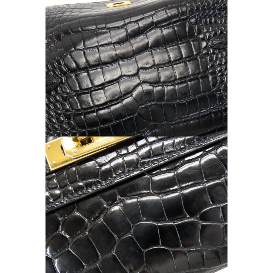 HERMES（エルメス） レア美品 ケリーウォレット ロング アリゲーター