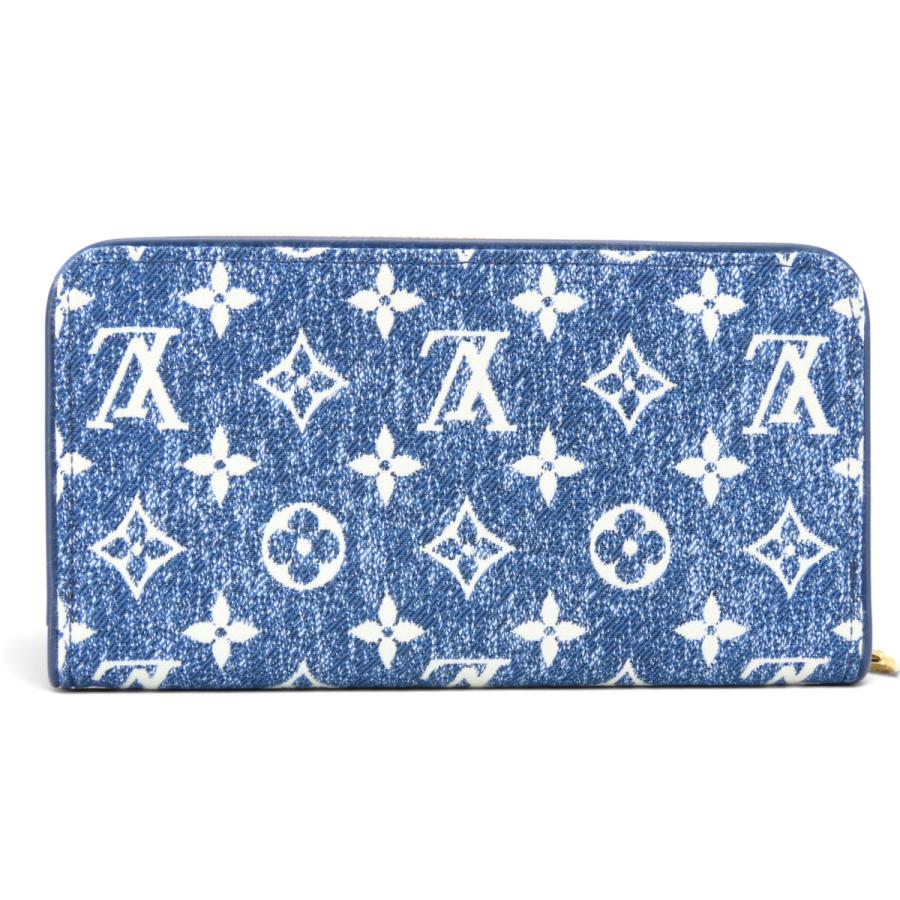 【ほぼ未使用】ルイヴィトン モノグラム　デニム　ジャガード　マリーヌ　ジッピー LOUIS VUITTON（ルイ・ヴィトン） 未使用 モノグラム ジャカード