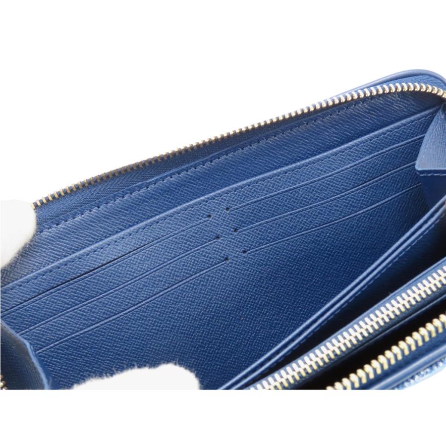 Louis Vuitton モノグラム 長財布　ジッピーウォレット　内側ブルー LOUIS VUITTON（ルイ・ヴィトン） 未使用 モノグラム ジャカード