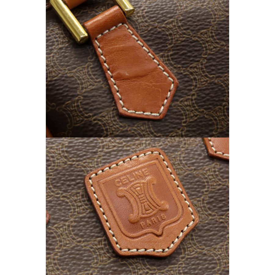 CELINE（セリーヌ） 美品 ヴィンテージ マカダム ミニ ボストンバッグ