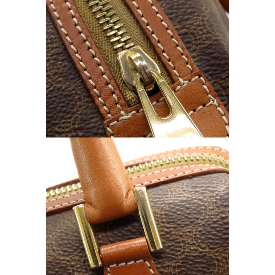 CELINE（セリーヌ） 美品 ヴィンテージ マカダム ミニ ボストンバッグ